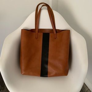 Madewell Paintstripe Transport Tote